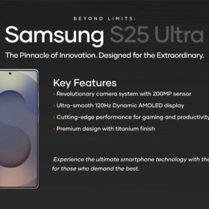 Read more about the article Samsung Galaxy S25 Ultra: Pushing Boundaries with Power, AI, and Pro-Grade Cameras